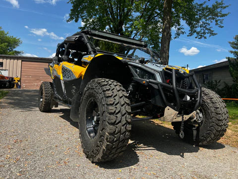 CanAm Maverick X3 Gets a Lift Kit and a Wrap